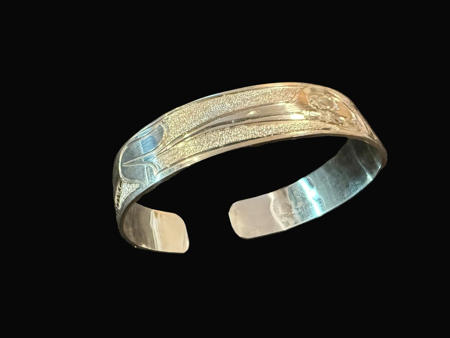 Lovel Sterling Silver 1/2" Hummingbird #2 Bracelet