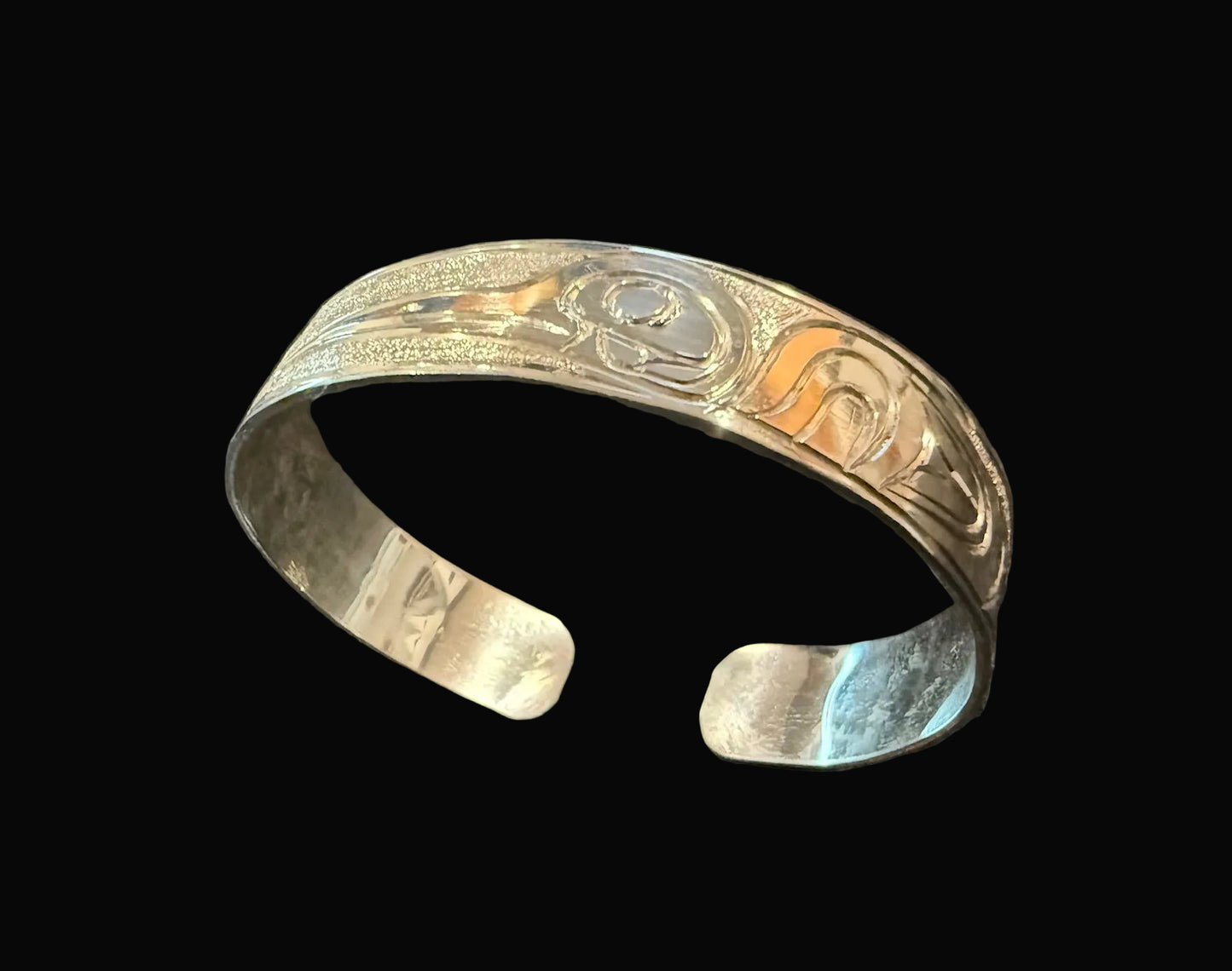 Lovel Sterling Silver 1/2" Hummingbird #2 Bracelet