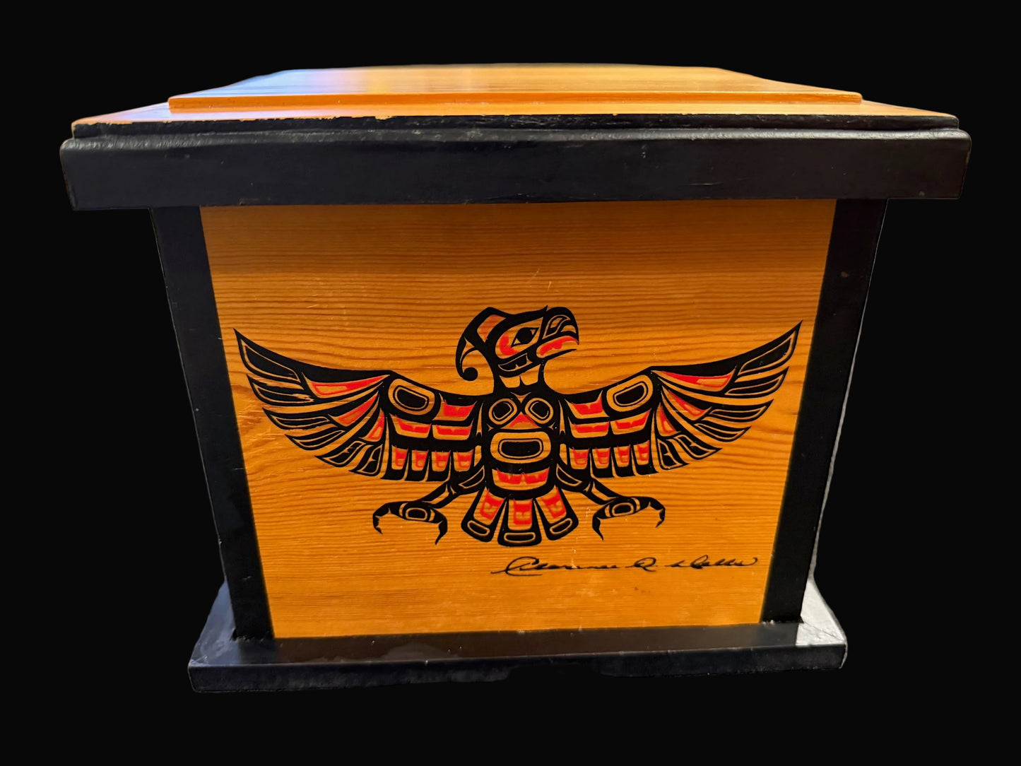 Beautiful Small Bentwood Box or Gift Box