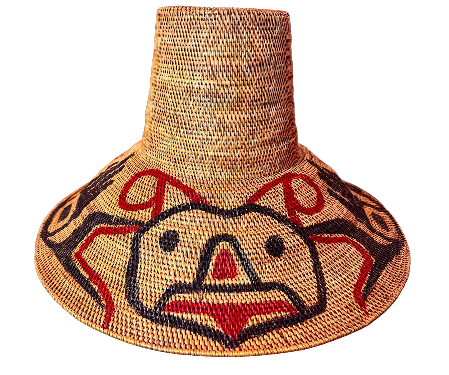 Wonderful Frank Baker Potlatch Ceremonial Hat