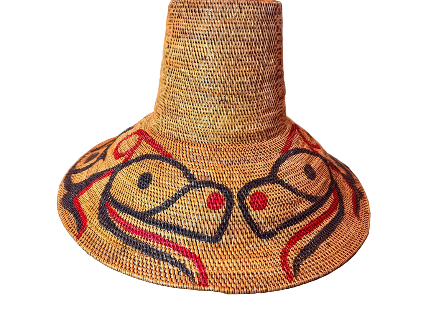 Wonderful Frank Baker Potlatch Ceremonial Hat
