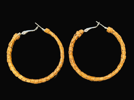 Lovely Cedar Hoop Earrings