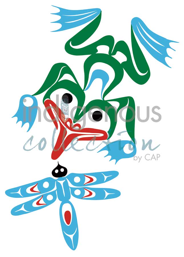 Frog & Dragonfly