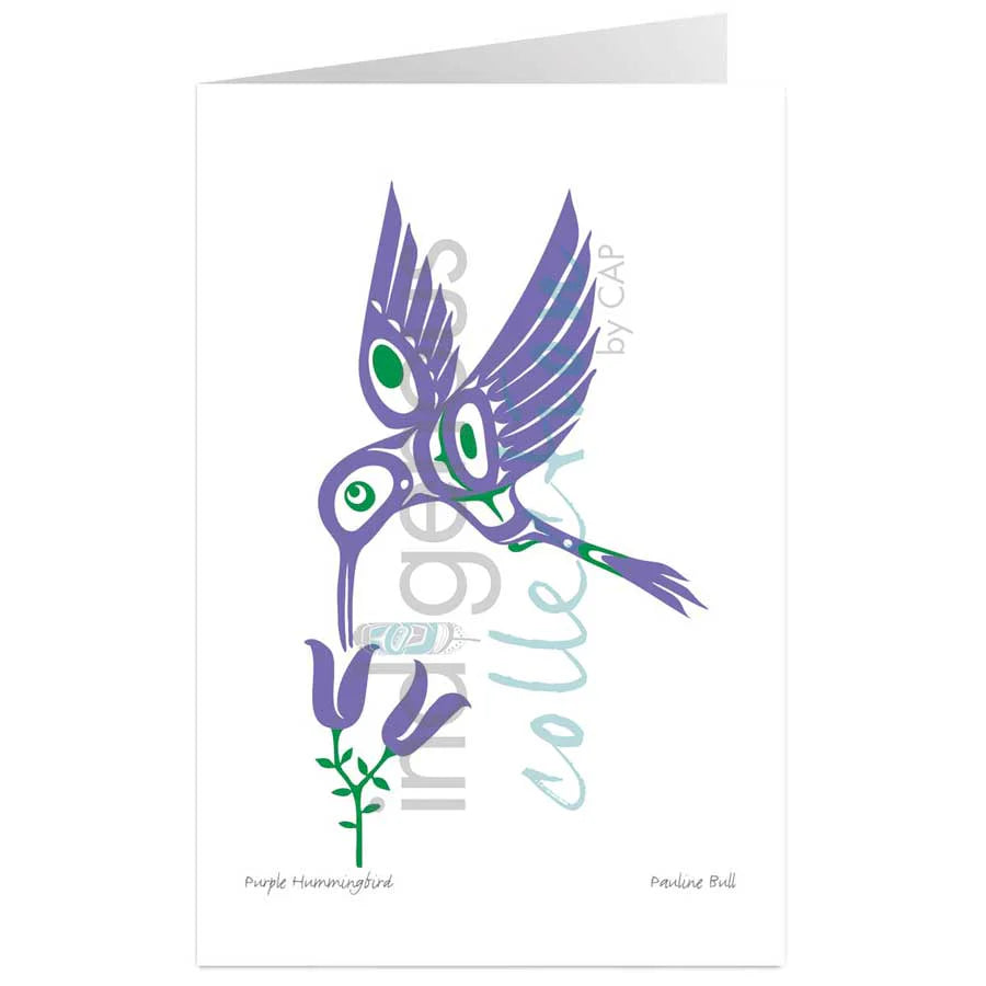 Purple Hummingbird