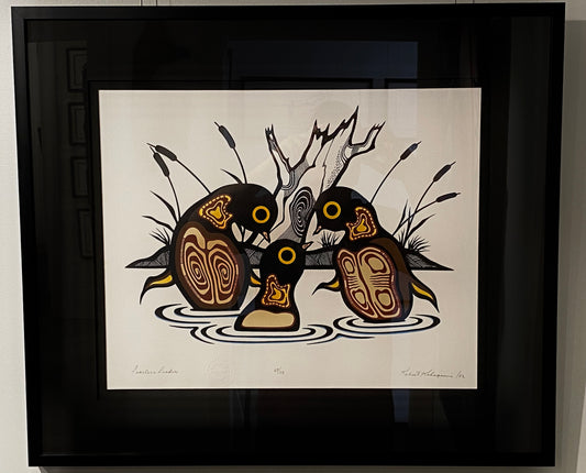 Fearless Leader by Robert Kakegamic - Robert Kakeqamic -  - Pentlatch Gallery - Aboriginal Art - Parksville, BC, Canada