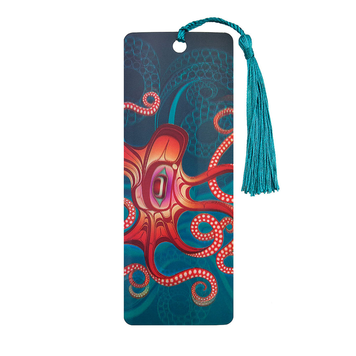 3D Lenticular Bookmark - Octopus (Nuu) – Pentlatch Gallery