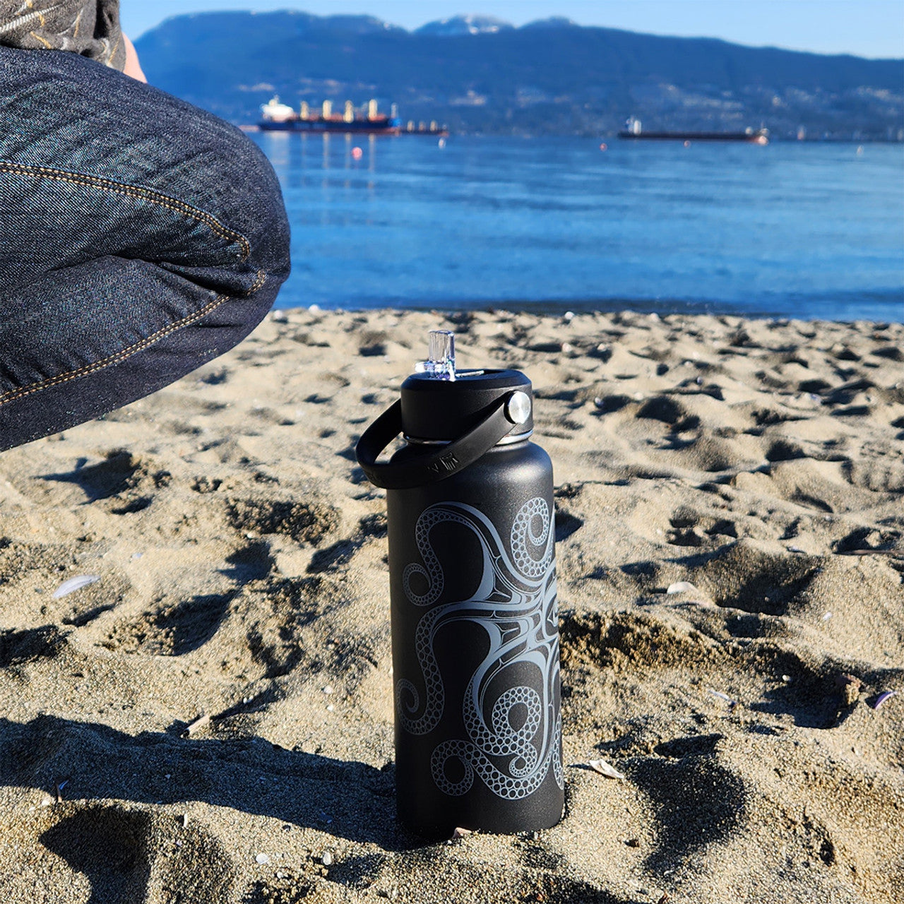 Wide Mouth Insulated Bottles - Octopus (Nuu) - 32 oz