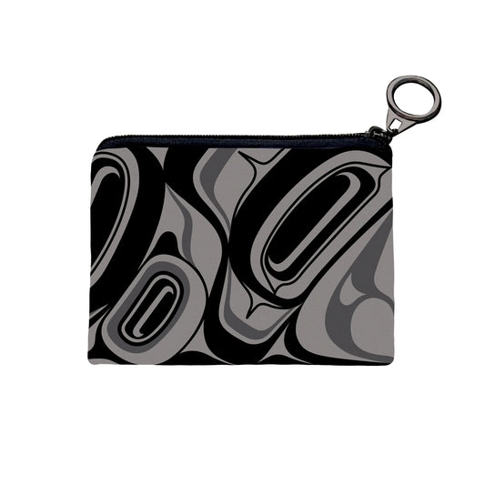 Coin Purse - Eagle (Black/Grey)