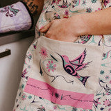 Pretty Apron - Hummingbirds
