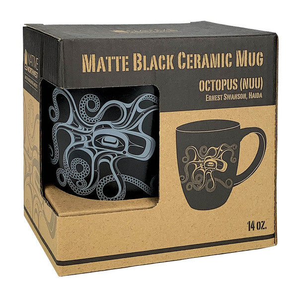 Octopus (Nuu) Black Mug