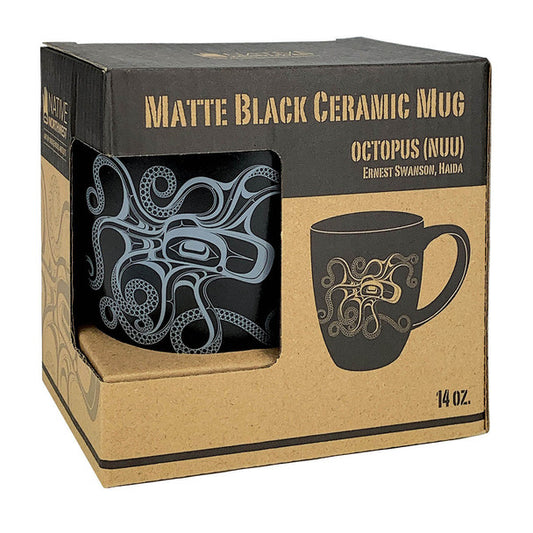 Octopus (Nuu) Black Mug