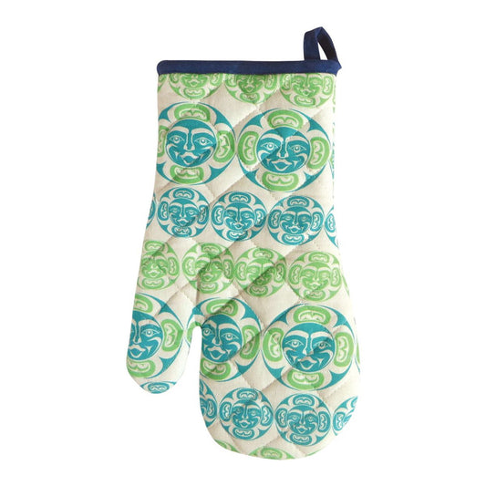 Cotton Oven Mitt - Moon Simone Diamond