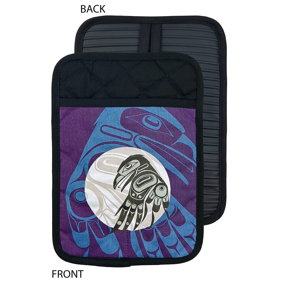 Lovely Silicone Potholder - Raven Moon