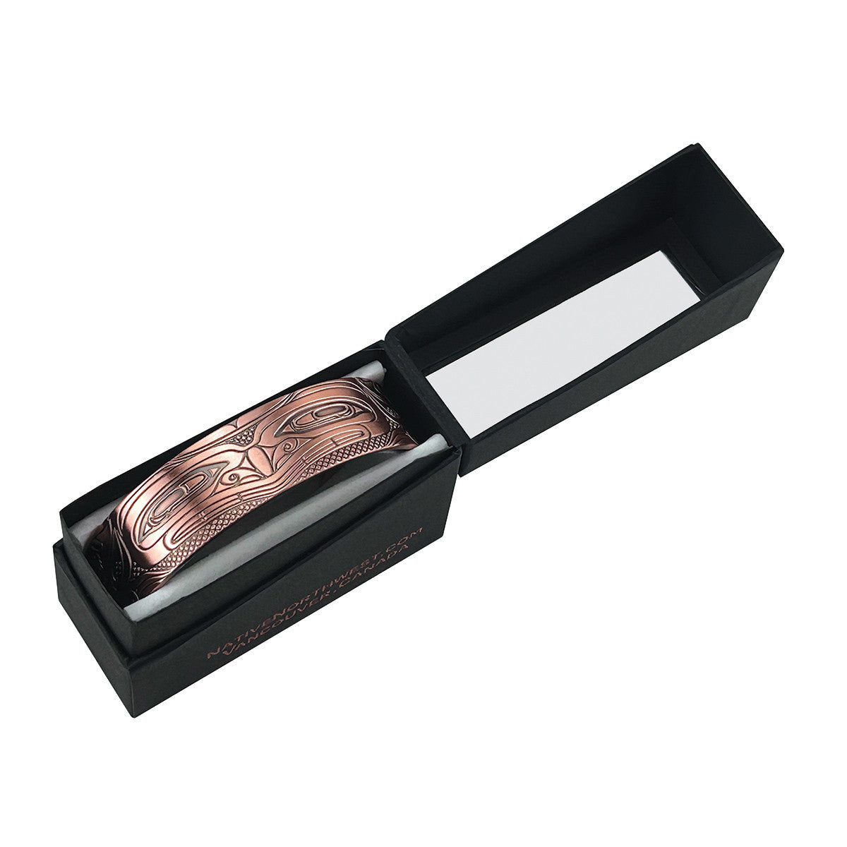 Beautiful Copper Plated Bracelet - Grizzly Bear