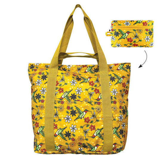 Cool Packable Tote - Hummingbird (Nenookaasi)