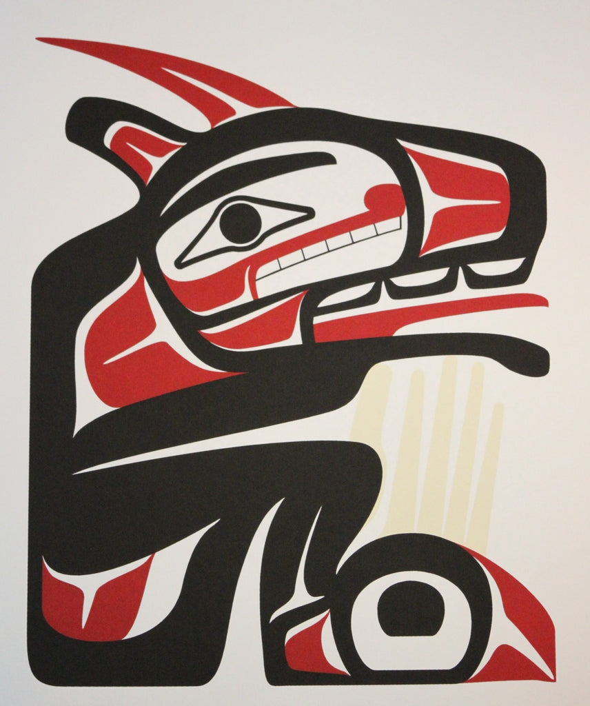 ONE HORNED GOAT by Roy Henry Vickers - Roy Henry Vickers - Artwork - Pentlatch Gallery - Aboriginal Art - Parksville, BC, Canada