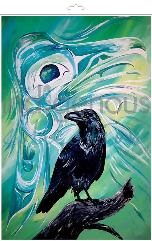 Raven’s Spirit (Framed) Shelley Davies