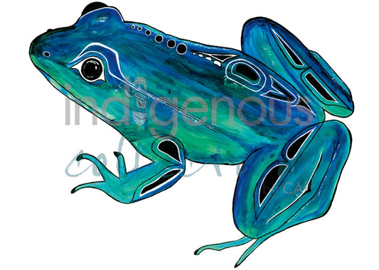 Frog (Framed) Diane Lévesque