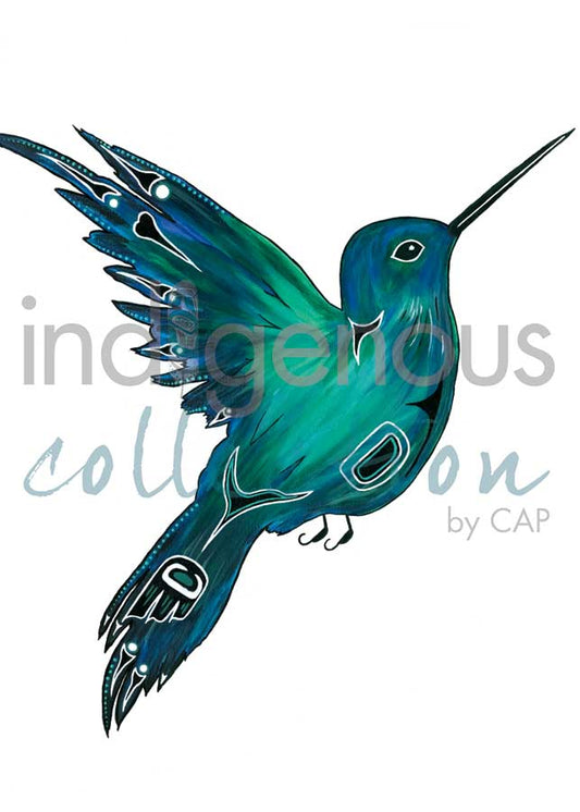 Hummingbird (Framed) Diana Levesque