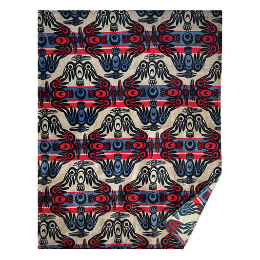 Raven Fleece Blanket