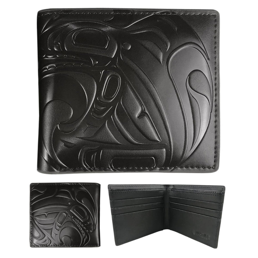 Leather Embossed Wallets – Pentlatch Gallery