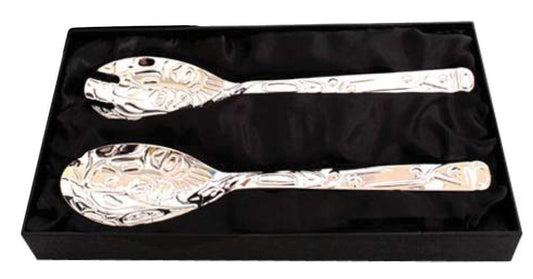 Silver Servers - Salmon by Paul Windsor - Paul Windsor - Kitchenware - Pentlatch Gallery - Aboriginal Art - Parksville, BC, Canada